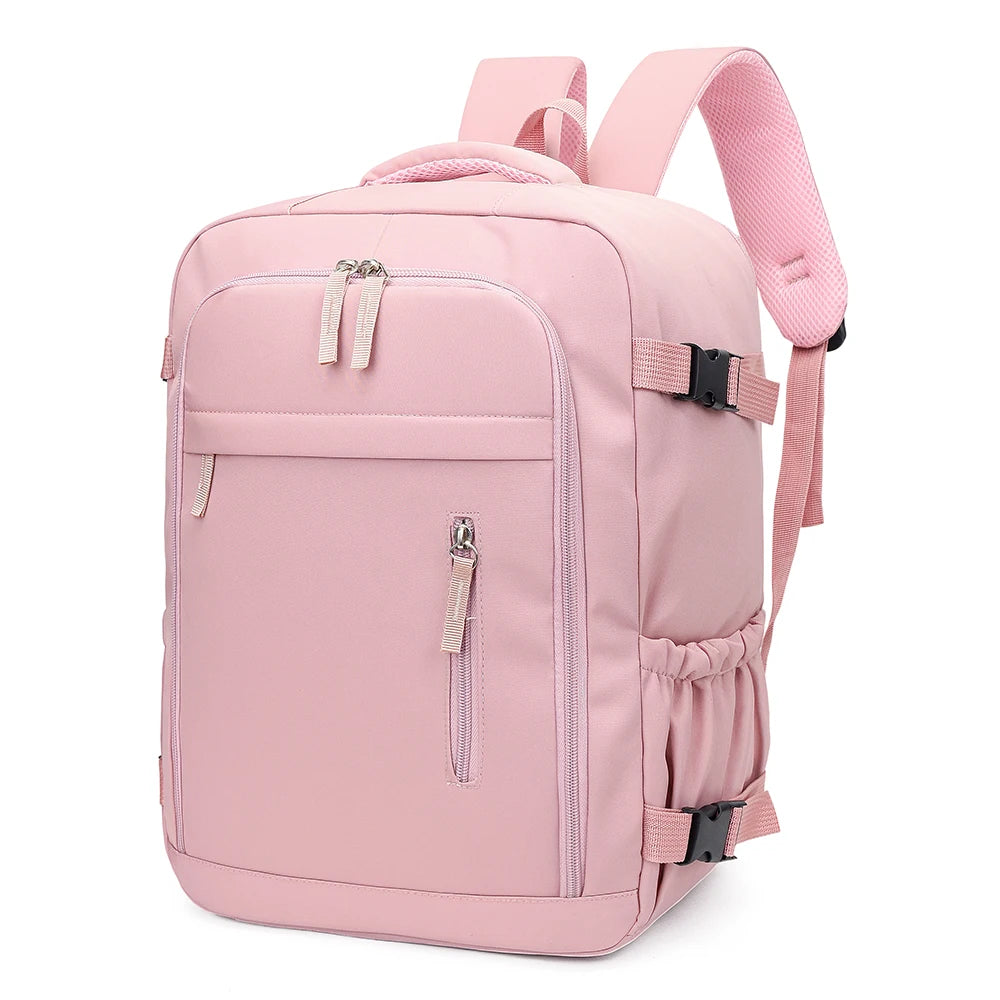 Airline-Approved Carry-On Backpack – Nylon Flight Bag with Shoe Compartment