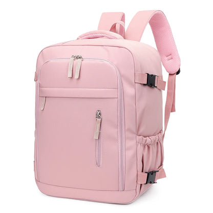 Airline-Approved Carry-On Backpack – Nylon Flight Bag with Shoe Compartment