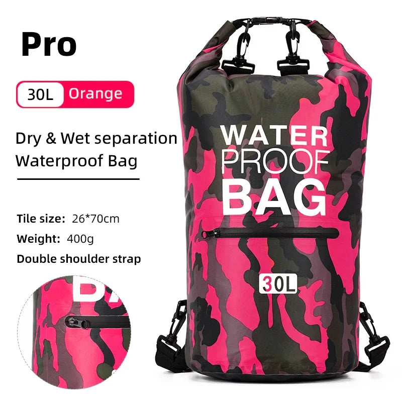 Waterproof Dry Bag – 5L 10L 15L 20L 30L for Kayaking & Outdoor
