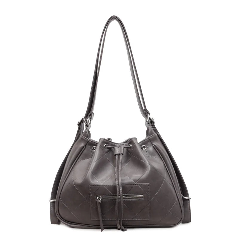 Commuter Tote Bag - Women's Retro Casual Shoulder Backpack