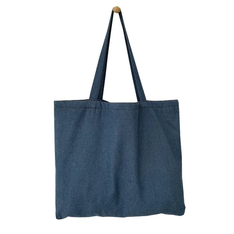 Denim Tote Bag Large Capacity Women's Shoulder Bag