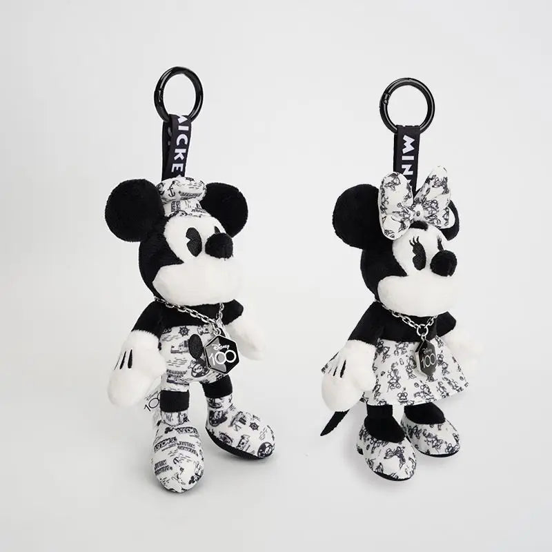 Cute Cartoon Plush Doll Keychain – Mini Bag Charm Pendant