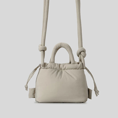 Casual Small Puffer Bag Designer Padded Women Shoulder Crossbody Bags Nylon Down Cotton Lady
