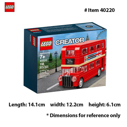 LEGO Creator Double-Decker London Bus Set 40220 – 118 Pieces