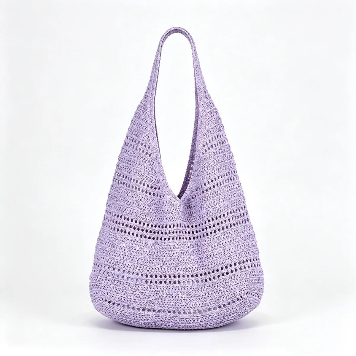 Hollow Woven Tote Bag for Women – Korean Beach Shoulder Bag