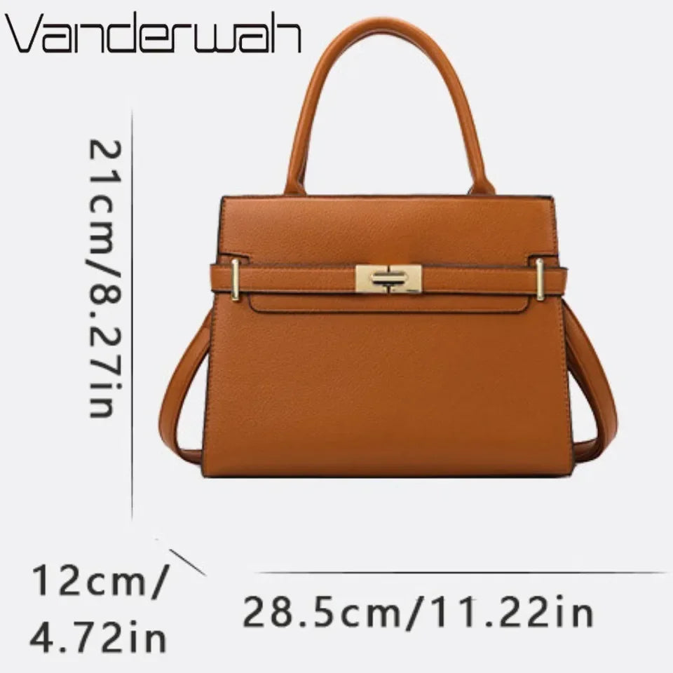 Women's Luxury Handbag Set – Shoulder, Crossbody & Coin Purse