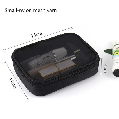 Clear Makeup Bag – Waterproof Travel Cosmetic Pouch for Women & Men