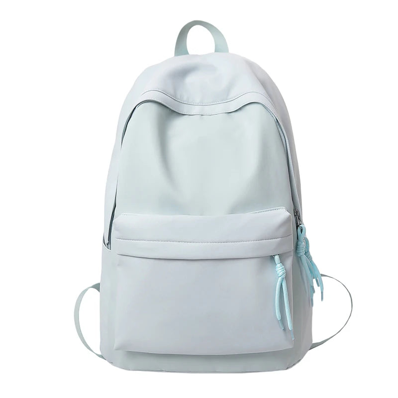 Nylon Women's Backpack – Minimalist School & Commuter Bag