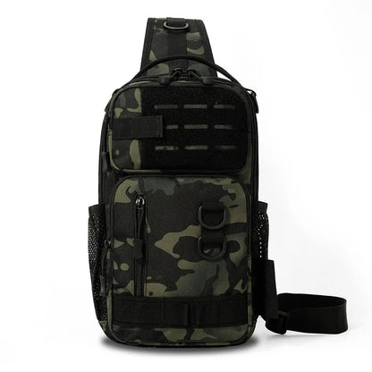Tactical Sling Bag – Fishing, Hiking & Camping Crossbody Backpack