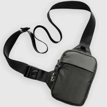 RFID Anti-Theft Crossbody Bag for Men – Mini Shoulder Bag with Lock