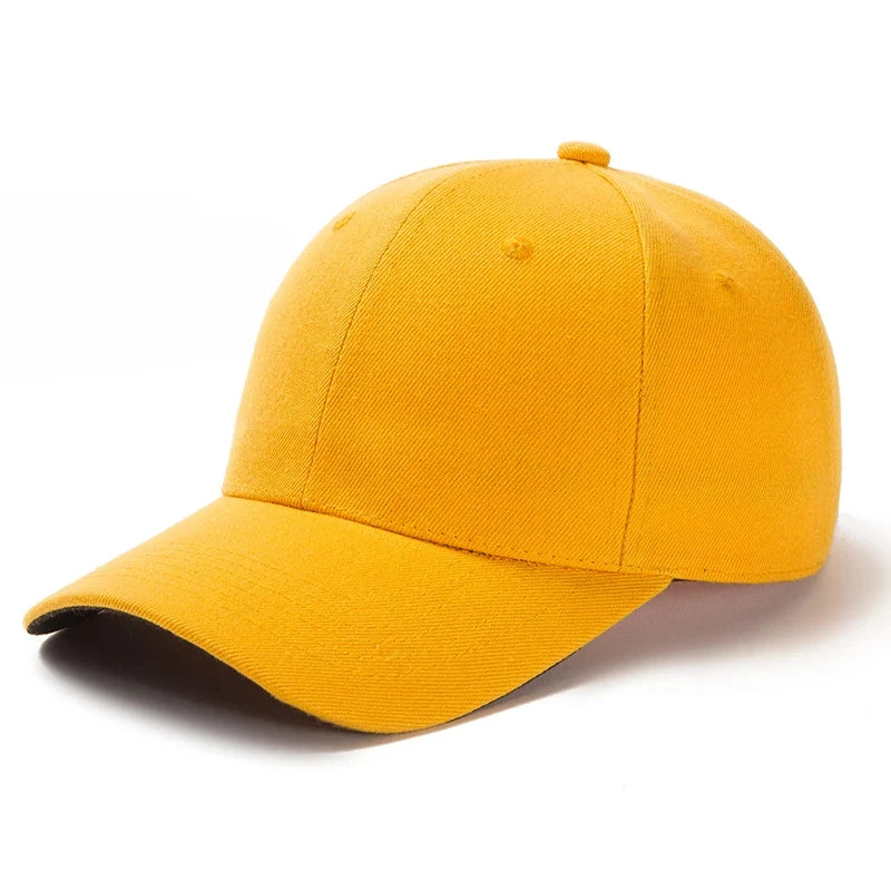 Snapback Baseball Cap – Plain Unisex Dad Hat