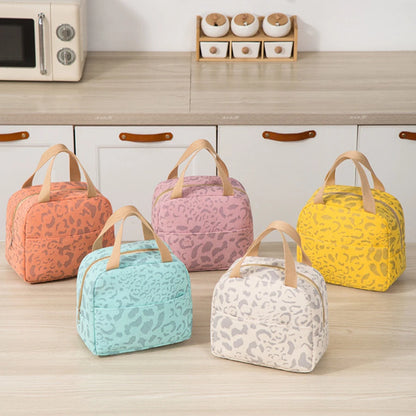 Insulated Lunch Bag – Portable 6L Bento Tote for Kids & Adults