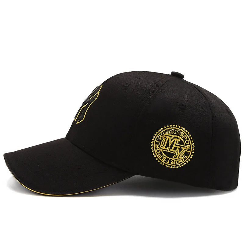 NY Embroidery Baseball Cap – Unisex Cotton Snapback Hat