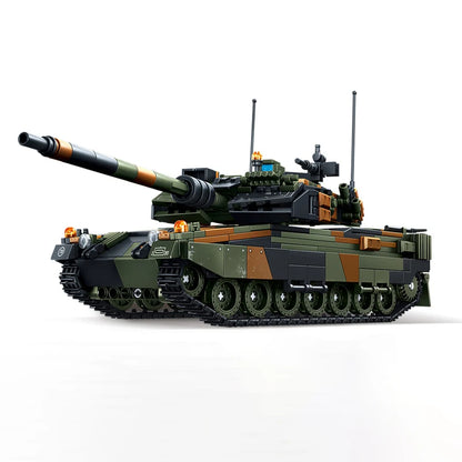 Military Tank MOC Building Blocks Set – 903 Pcs Armored Vehicle Model