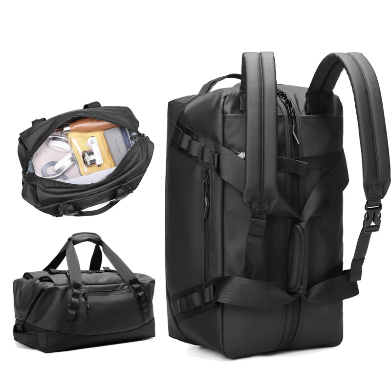 Sports Duffel Backpack – Multi-Functional Travel Gym Bag for Men & Women