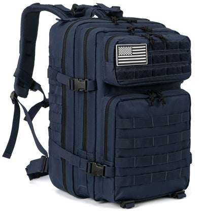 Tactical MOLLE Backpack 45L – Large Capacity Hiking & Camping Bag