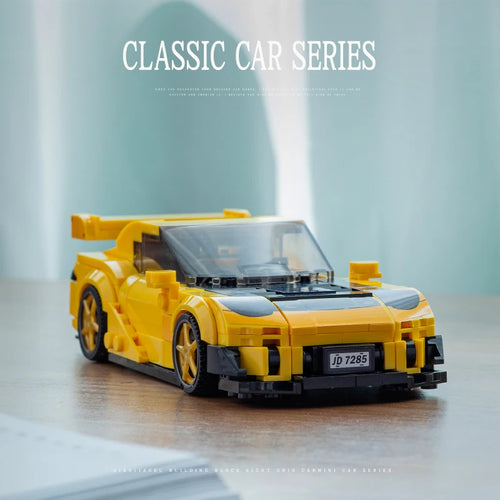 Mazda RX-7 JDM Sports Car Building Blocks Model