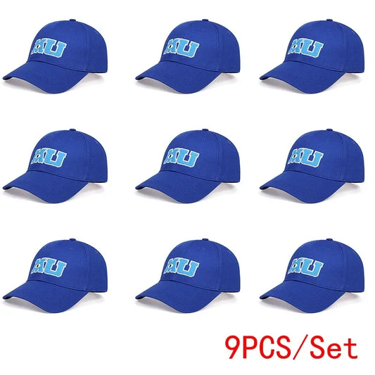 Set Monster University Power Company Sullivan Furry Big-Eye School Emblem Mu Single-Eyed Baseball