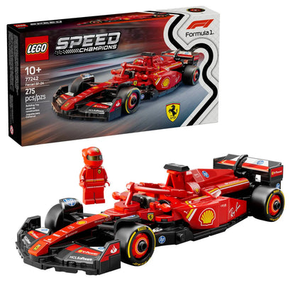 LEGO Speed Champions Ferrari SF-24 F1 Car Building Set 77242