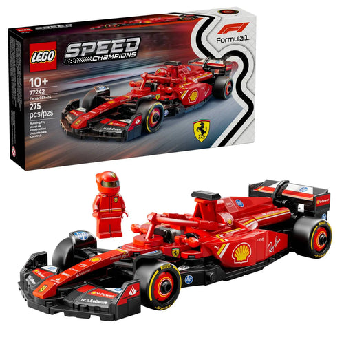 LEGO Speed Champions Ferrari SF-24 F1 Car Building Set 77242