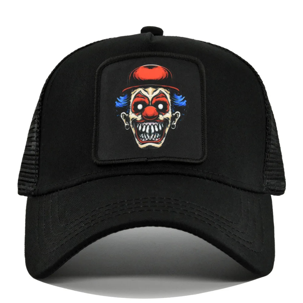 Embroidered Snapback Trucker Hat – Breathable Mesh Baseball Cap