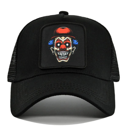 Embroidered Snapback Trucker Hat – Breathable Mesh Baseball Cap