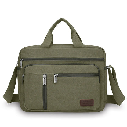 Canvas Shoulder Bag for Men – Casual Crossbody Tote