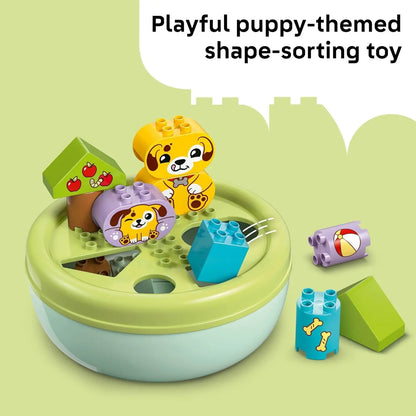 LEGO DUPLO 10441 Shape Sorter: Puppy House Toddler Building Set | 17 Pieces