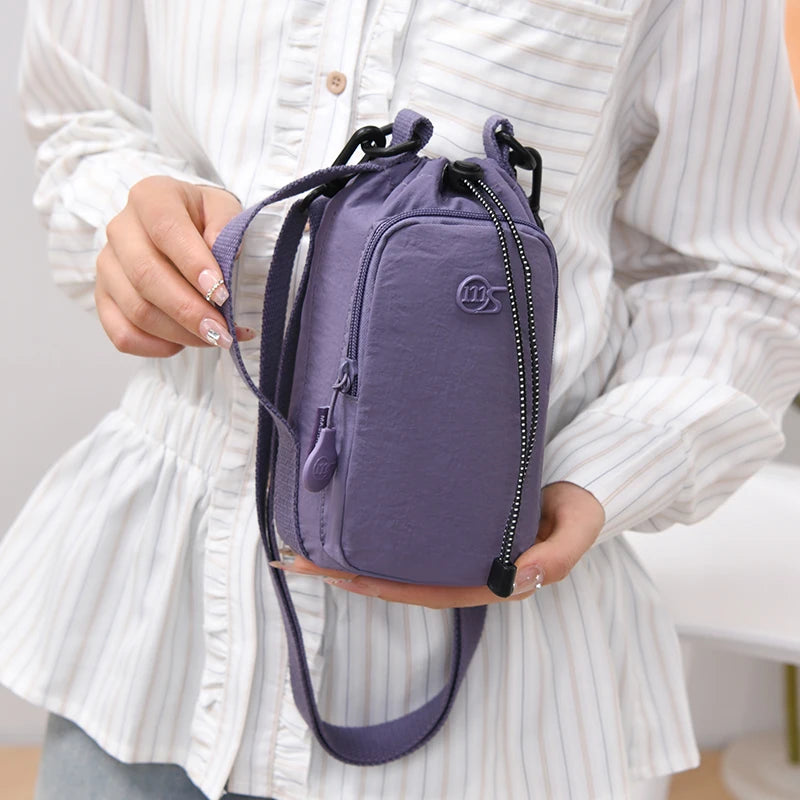 Water Bottle Carrier Bag – Crossbody with Phone Pocket