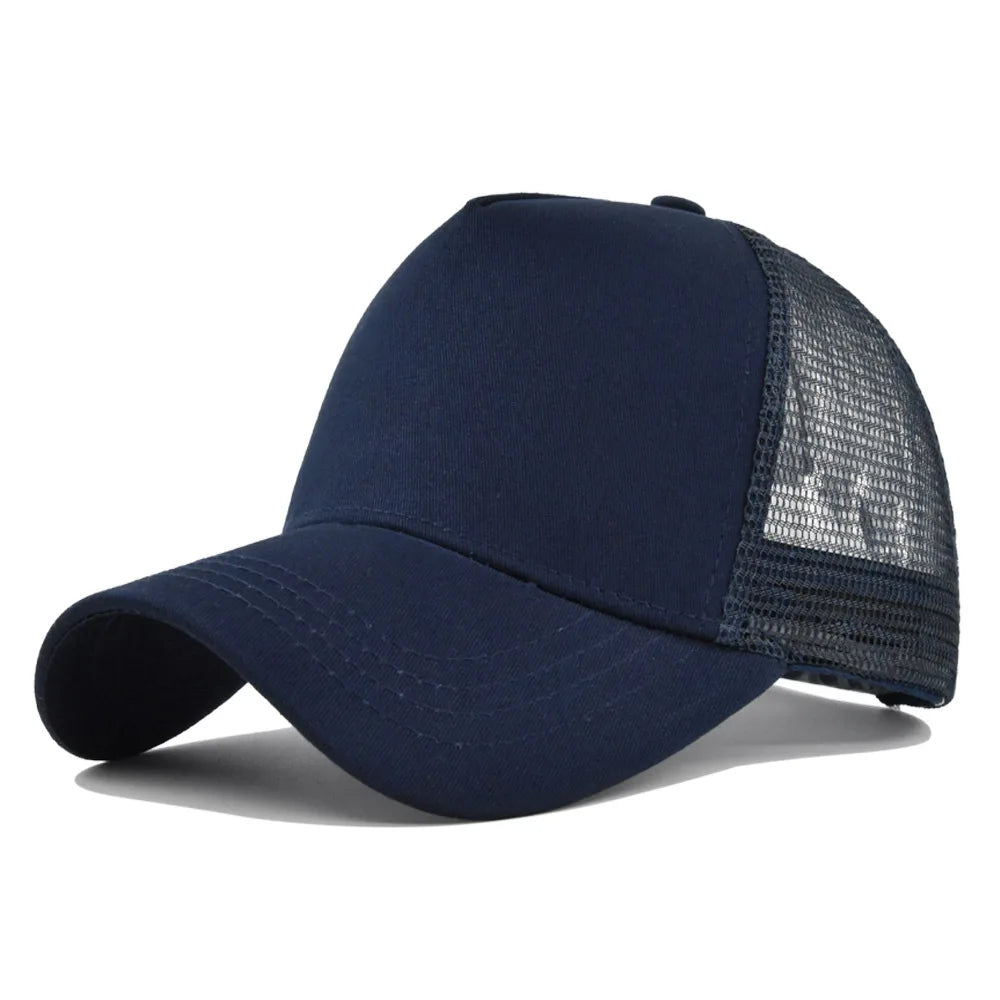 Trucker Hat – Breathable 5-Panel Mesh Baseball Cap Unisex