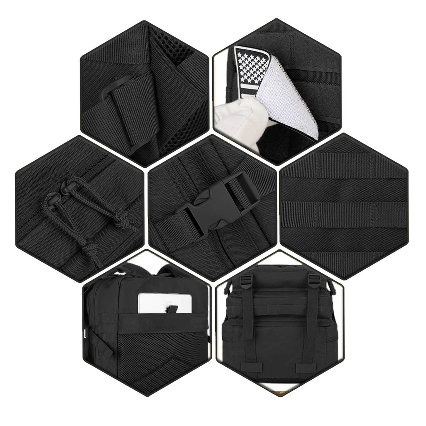 45L Tactical MOLLE Backpack – 3-Day Assault Pack for Hiking & Camping