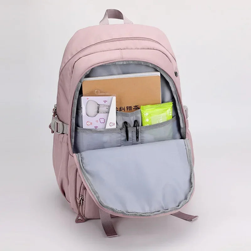 Kids Kawaii School Backpack – Large Waterproof Girls Bag with Laptop Compartment