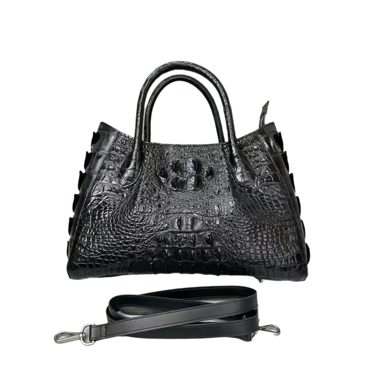 Genuine Crocodile Leather Handbag – Women's Shoulder & Crossbody Bag
