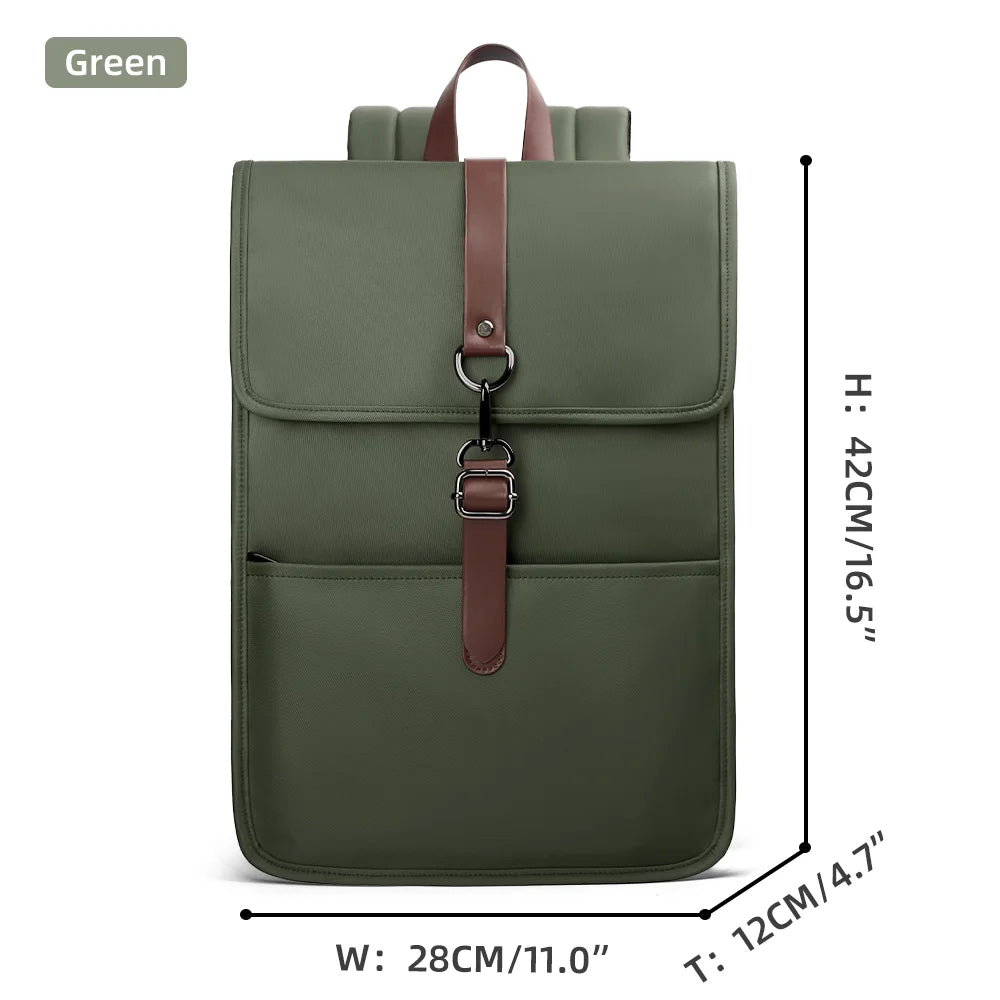 Laptop Backpack Men 15.6 Inch Waterproof USB Business Bag