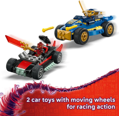 LEGO NINJAGO Rogue vs. Drix Race Car Duel 71840 – Dragons Rising