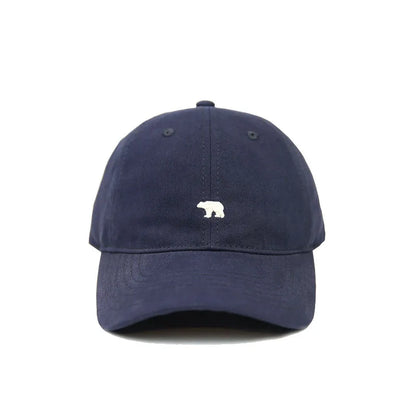 Polar Bear Embroidery Baseball Cap – Unisex Cotton Dad Hat
