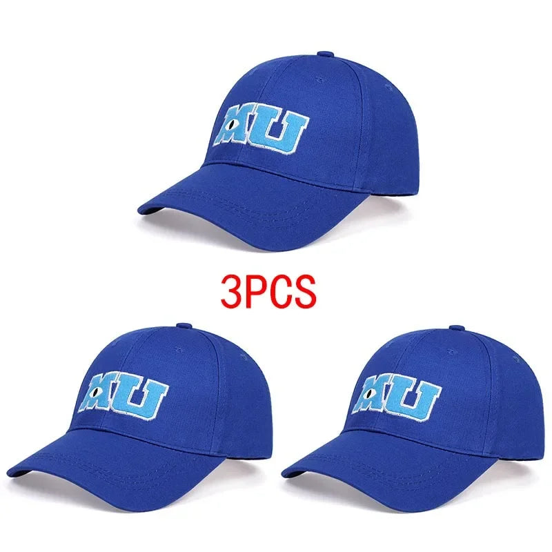 Set Monster University Power Company Sullivan Furry Big-Eye School Emblem Mu Single-Eyed Baseball