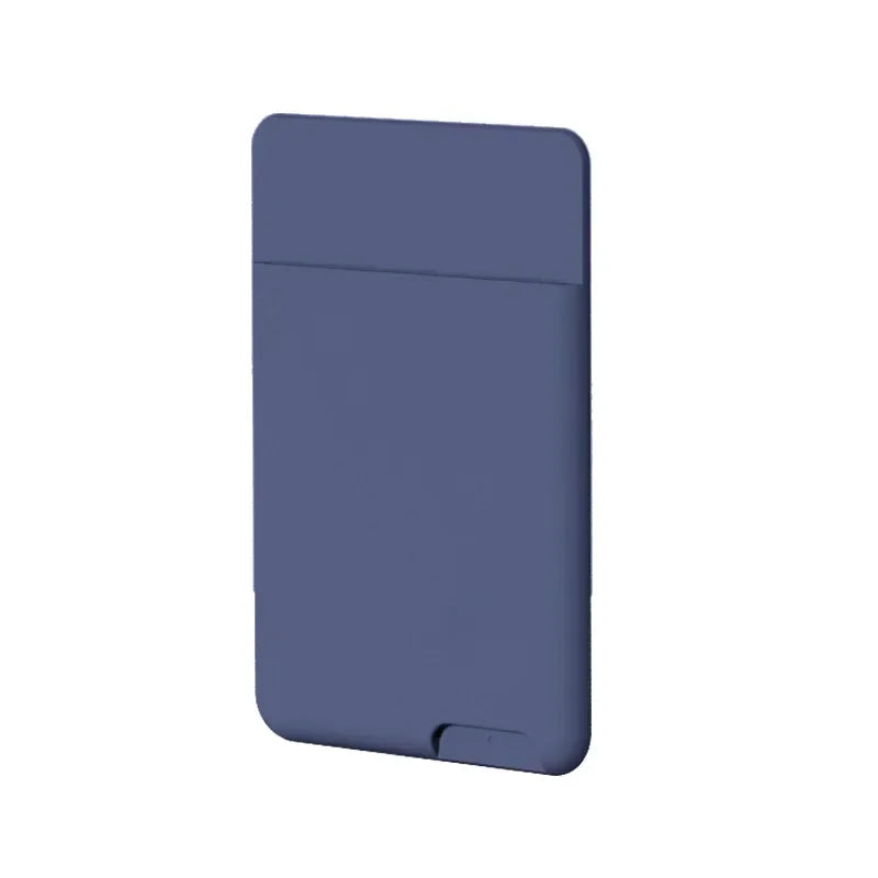 Silicone Phone Card Holder – Self-Adhesive Stick-On Wallet