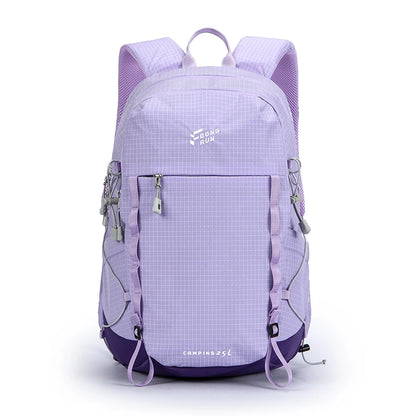 25L Hiking Backpack – Water-Resistant Nylon Camping Pack