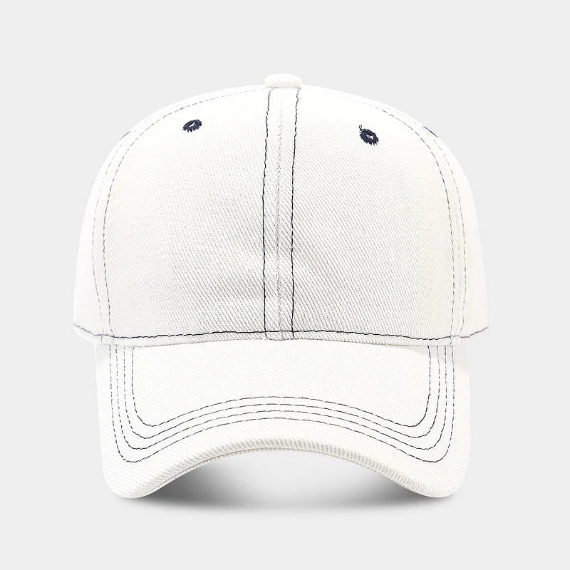 Denim Baseball Cap – Unisex Snapback Sun Visor Hat