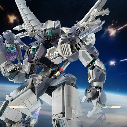 Star Battle Mech Robot Building Blocks Set 600 Pcs MOC