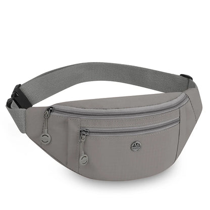 Waterproof Nylon Waist Pack – Convertible Crossbody Chest Bag