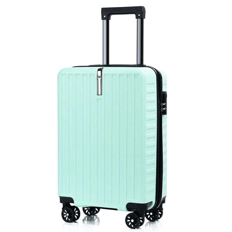 20-Inch Hard Shell Rolling Luggage Suitcase with Spinner Wheels