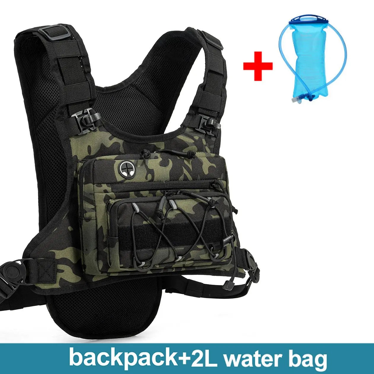 Running Chest Pack Hydration Vest – Tactical Sports Bag for Men & Women