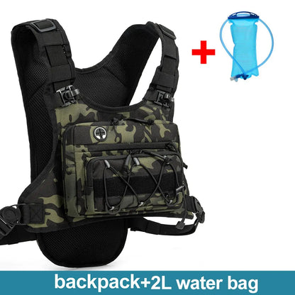 Running Chest Pack Hydration Vest – Tactical Sports Bag for Men & Women