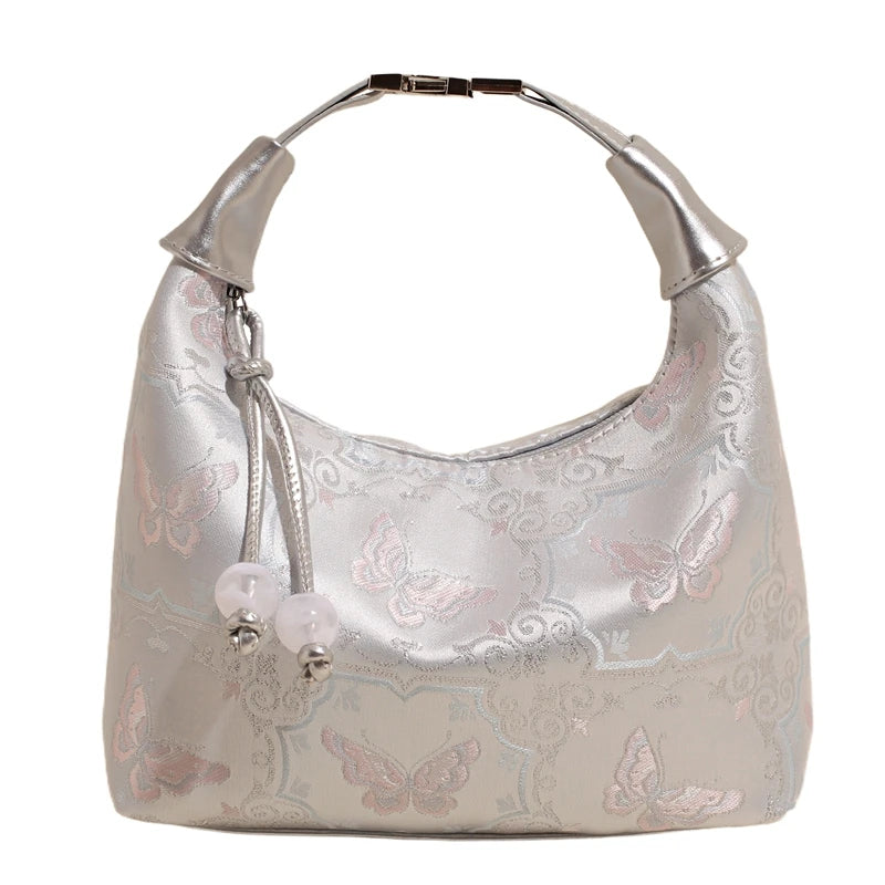 Chinese Brocade Silk Handbag – Women's Embroidered Crossbody Purse
