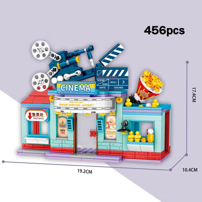 Space Museum Building Blocks Set – 467pcs City Scene Brick Model