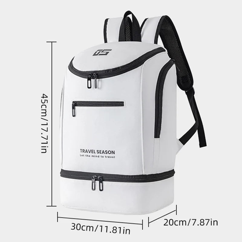 Sports Gym Backpack with Separate Shoe Compartment