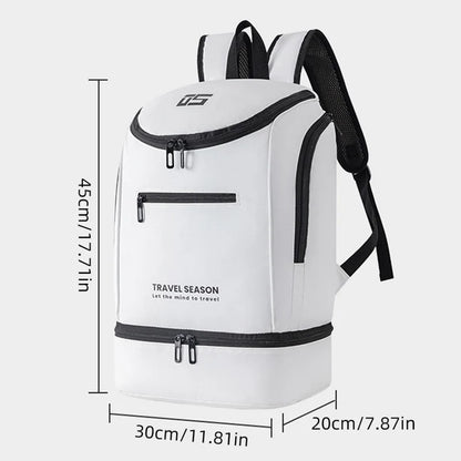 Sports Gym Backpack with Separate Shoe Compartment