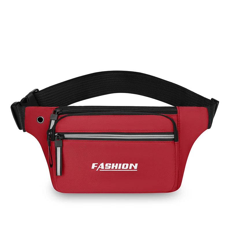 Sports Waist Bag & Chest Pack – Multi-Pocket Fanny Pack